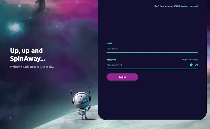 SpinAway Casino CA login