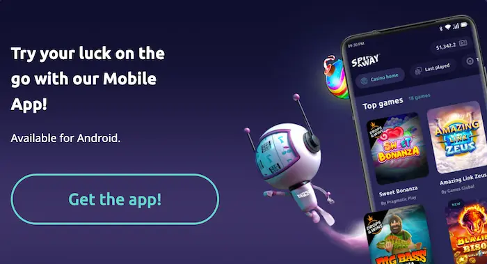 SpinAway Casino banner